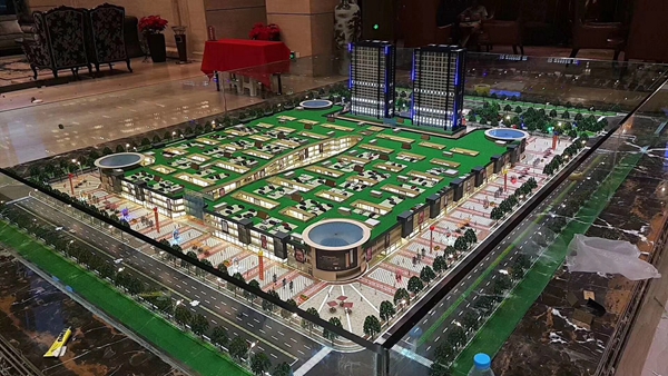 湖南长沙商贸城模型